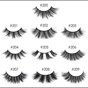 🔥10 Faux Mink Lashes & boxes Wholesale assorted